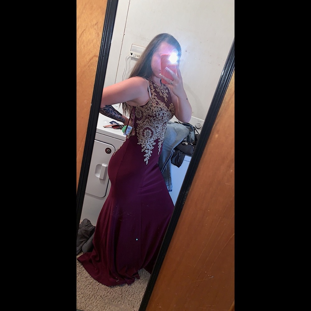 Military ball dress. Worn once. Size 10.